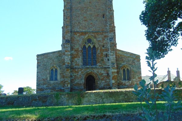 Preston Capes church tower